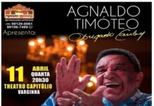 Agnaldo Timóteo faz show pela primeira vez em Varginha
