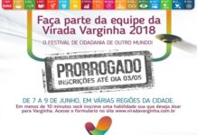 Virada Varginha 2018 prorroga prazo para inscrições de projetos