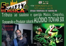 Quinta da Boa Música desta semana tem Banda Jardim do Sapo e tributo ao Alódio