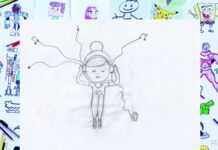 Manoela envia seu desenho