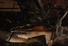 Carro do sistema prisional de Varginha é incendiado