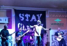 Banda Stay Clean de Três Pontas agitou a Quinta da Boa Música na Estação