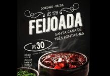 Domingo tem feijoada em prol da Santa Casa de Três Pontas
