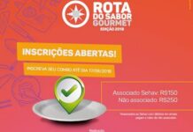 Estão abertas as inscrições para o Rota do Sabor Gourmet