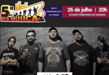 A atração da Quinta da Boa Música de hoje é a banda Stay Clean