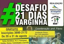 Inscrições para o Desafio 21 Dias Varginha terminam hoje, não percam!