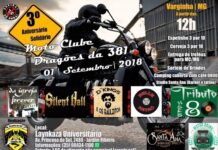 Vem aí o 3º Aniversário Solidário Moto Clube Dragões da 381