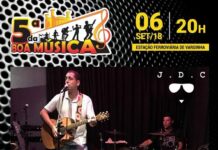 Hoje tem Quinta da Boa Música com João Di Castro e banda