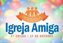 Projeto Social Igreja Amiga será sábado, 27, em Varginha