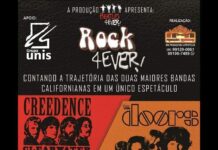 Rock 4Ever faz tributo às bandas Creedence e The Doors em Varginha