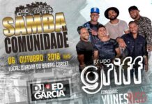Sábado tem Samba na Comunidade no bairro Corcetti