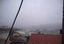 Chuva forte deixa bairros de Varginha sem luz na tarde de segunda
