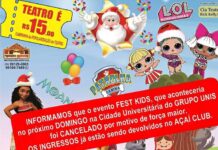 Apresentação da peça infantil FestKids é cancelada em Varginha