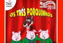 Peça “Os Três Porquinhos” será apresentada neste domingo no Museu