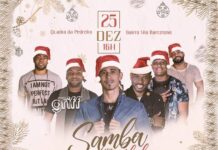 Projeto Samba na Comunidade faz apresentação no Natal