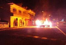 Ilicínea vive madruga de terror com assalto a agência bancária