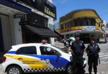 Guarda Municipal reforça a segurança no centro de Varginha durante Natal