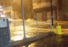 Chuva forte deixa vários pontos de Varginha alagados