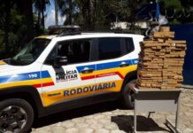 Polícia apreende 100 quilos de maconha na região