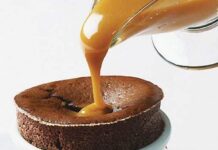 Especial América: suflê de chocolate recheado com doce de leite