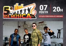 5ª da Boa Música retorna hoje. Confira as próximas atrações