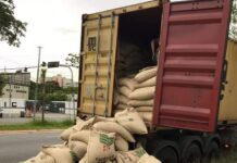 Caminhão de Varginha foi apreendido no Porto de Santos com cocaína