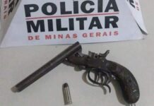 PM apreende menor com arma de fogo no bairro Imaculada