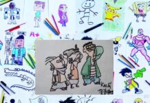 Confira o desenho enviado para a coluna Arte do Leitor desta semana