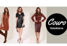 Tendência para outono inverno 2019: Couro.Veja como usar