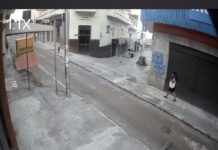 Homem ataca covardemente mulher no centro de Varginha