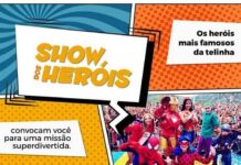 Super-herois vão invadir o shopping neste domingo