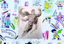 Confira o desenho enviado para a Coluna Arte do Leitor desta semana arte do leitor