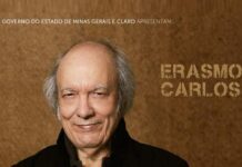 Erasmo se apresenta sábado em Varginha no Projeto Na Rota da Boa Música