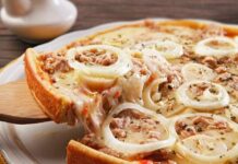 Para manter a tradição na Sexta-feira Santa: pizza de atum e queijo