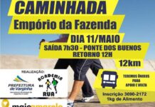 Sábado tem caminhada da Semel. Não perca! cartaz caminhada