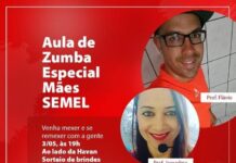 Nesta sexta tem aula de Zumba especial Dia das Mães