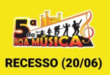 Projeto 5ª da Boa Música entra em recesso esta semana recesso 5 boa musica