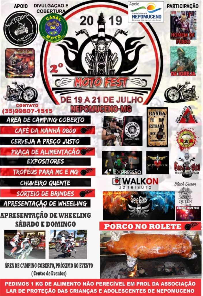2 moto fest nepomuceno