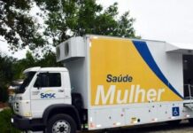 Carreta da Saúde da Mulher do SESC estará em Três Corações