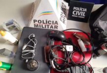 Detento é preso pela Polícia Militar ao tentar furtar casa de Policial Civil furto em varginha