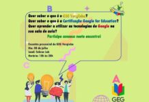 Vem aí o 1º encontro do Grupo de Educadores do Google em Varginha Google For Education Varginha