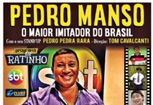 Humorista Pedro Manso faz show em Varginha no próximo sábado