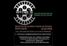 Projeto OFFCINE realiza seletiva para oficinas gratuitas de cinema projeto offcine 2019