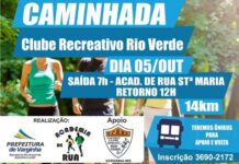 Sábado tem Caminhada da Semel, percurso será de 14 km caminhada da semel varginha