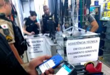 Polícia Militar realiza “Operação Receptação” para coibir roubo e receptação de celulares operação receptação varginha pm