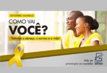 Unis realiza semana de Valorização da Vida e Combate ao suicídio Prevenção ao suicídio