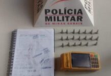 PM prende traficante que vendia drogas perto de escola em Varginha Tráfico perto de escola