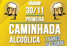Primeira Caminhada Alcoólica 🍺 em Varginha acontece em novembro caminhada alcoolica varginha