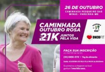 Caminhada Outubro Rosa 🎀 Juntos pela Vida é neste sábado (26) caminhada outubro rosa