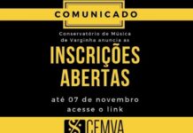 Inscrições para estudar no Conservatório de Varginha em 2020 terminam nesta quinta-feira (07) conservatorio de varginha inscrições